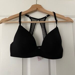 Victoria’s Secret T-Shirt Lightly Lined Wireless Lace Racerback Style Bra